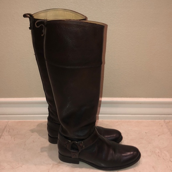 Frye Shoes - FRYE Melissa Harness Wide Calf